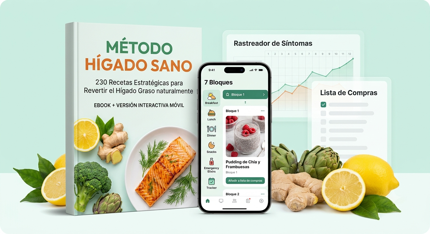 Método Hígado Sano | Guía + APP + Recetas
