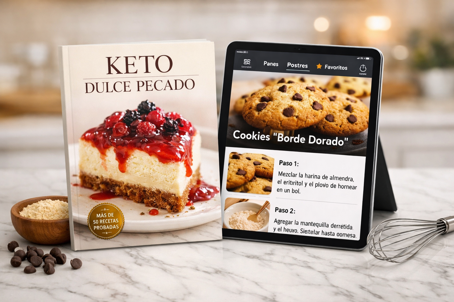 Repostería Keto | Postres + APP + Recetas